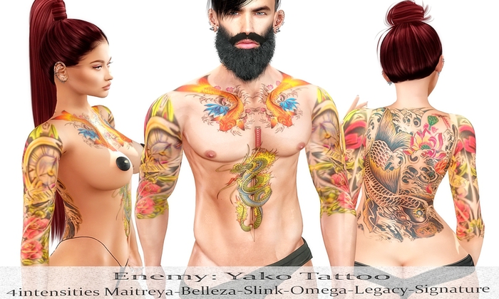 Enemy: Yako Tattoo (ADD/REZZ)