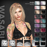 Wasabi // River Mesh Hair - Lunar Ombre