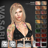 Wasabi // River Mesh Hair - Solar Ombre