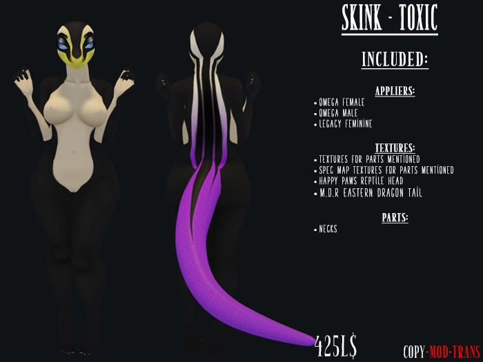 Little Things: Skink // Toxic