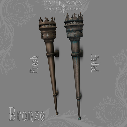 *pm* Medieval Sconce - Bronze