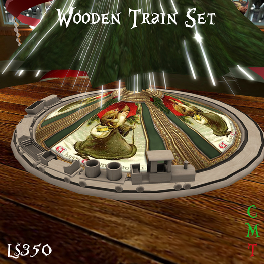 Wooden Train Set