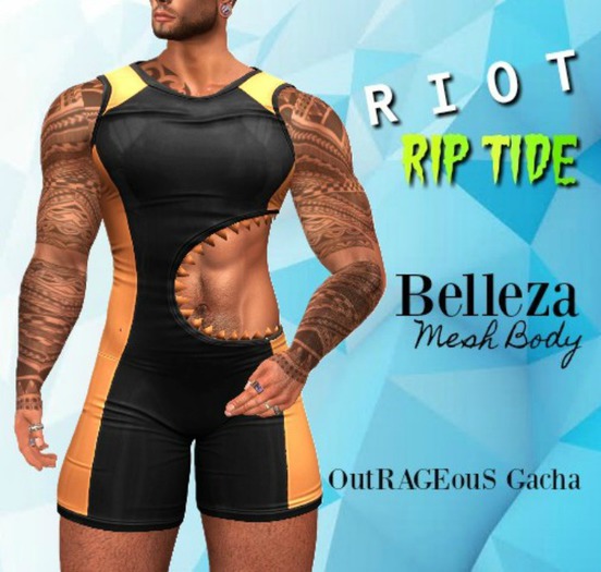 RIOT / Rip Tide - Wetsuit - B.Jake - Citrus