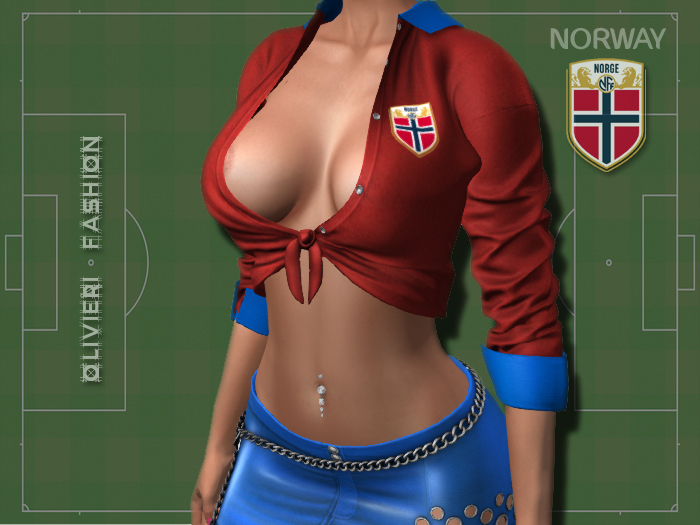 NORWAY - SHIRT & SKIRT