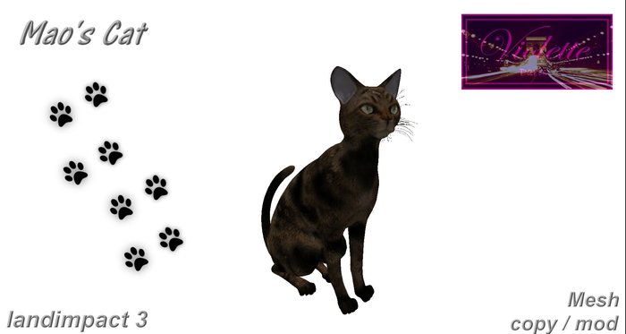 Mao's Cat mesh 