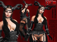 **DARKNESS PRINCESS INSPIRATION THEME COSTUME** (WEAR)