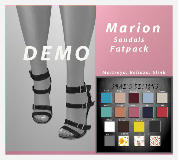 *Shae's Marion Sandals DEMO