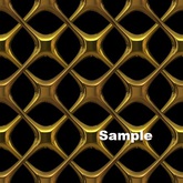Gold & Black Rings Texture Seamless CM