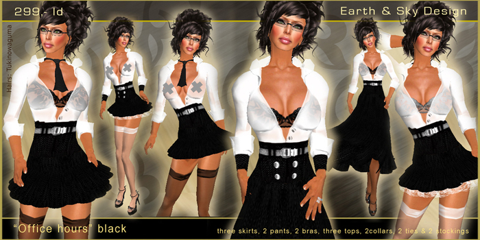 Office Hours black - Earth & Sky Design