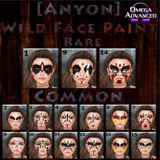 [Anyon] Wild Face Paint 3 (Omega)