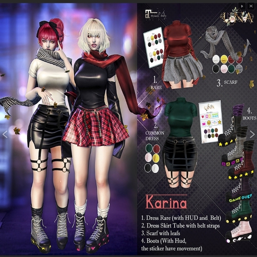 UNA. Karin Boots White