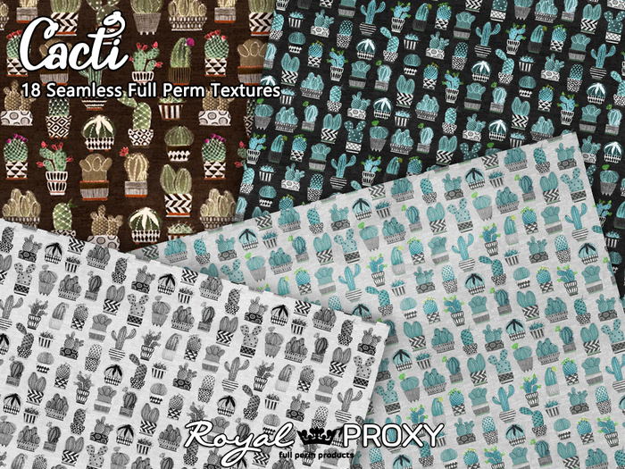 RP - Full Perm Textures - Cacti