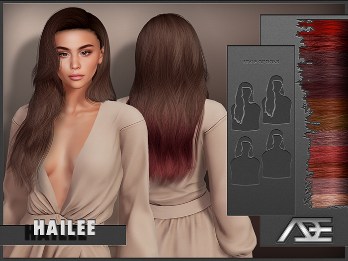 Ade - Hailee Hairstyle (Reds)