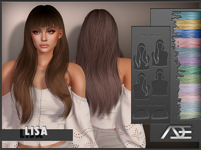 Ade - Lisa Hairstyle (Pastels)