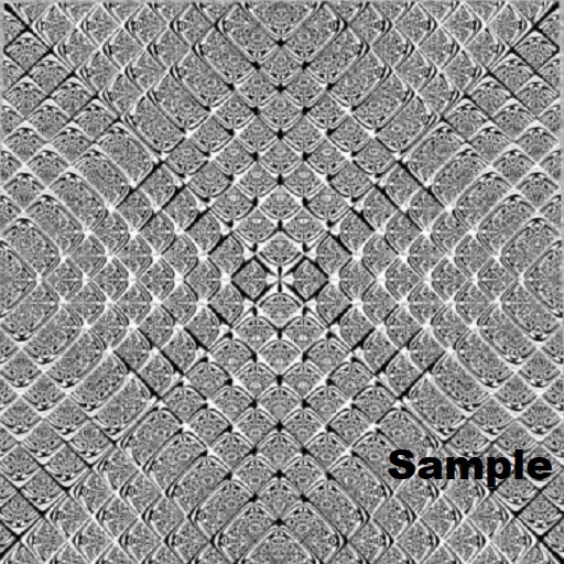 Glass Tile Silver Metal Seamless CM