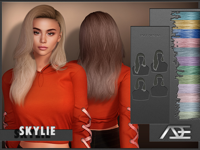 Second Life Marketplace - Ade - Skylie Hairstyle (Pastels)
