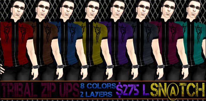 :::Sn@tch Tribal Zip Ups:::