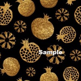 Golden Fruit Wallpaper Texture Seamless CMT