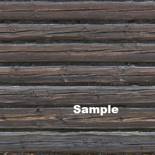 Log Cabin Texture Blue Tint CMT