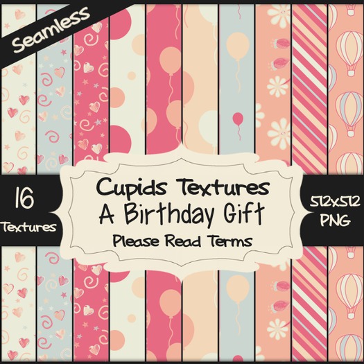 *Cupids Textures * 16 A BIRTHDAY GIFT