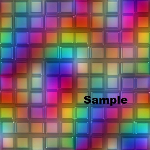 Glass Tile Texture Mult Colors Bright Seamless CMT