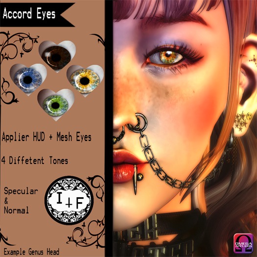 IONIC:FASHION - Accord Eyes Mesh & Omega HUD