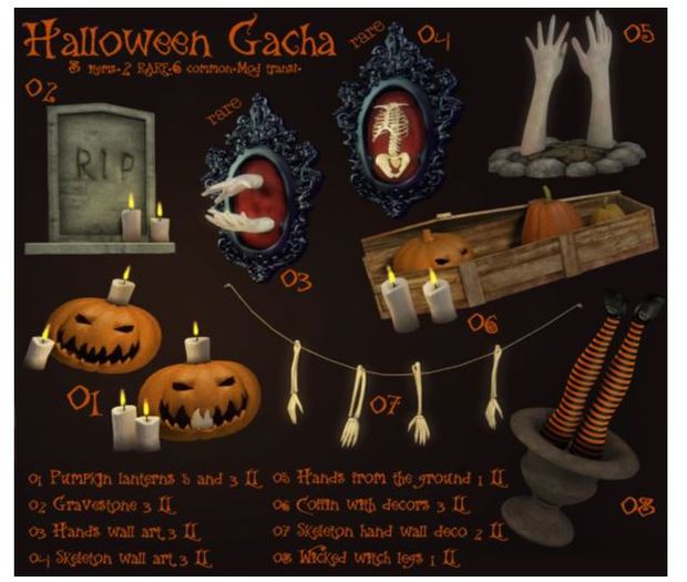 HALLOWEEN - skeleton wall art RARE