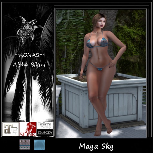 ~KONAS~ Aloha Bikini Maya Sky ( Add Me)