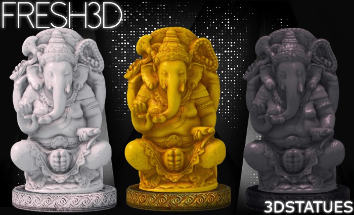 Fresh3D Ganesha STATUE