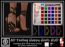 AD Feeling Happy Heels HUD Version for Maitreya, Slink & Ocacin