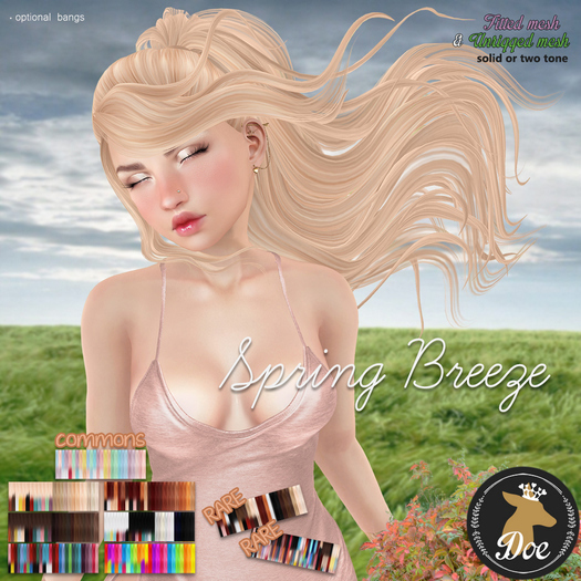 Doe: Spring Breeze (twotone) - Pastels