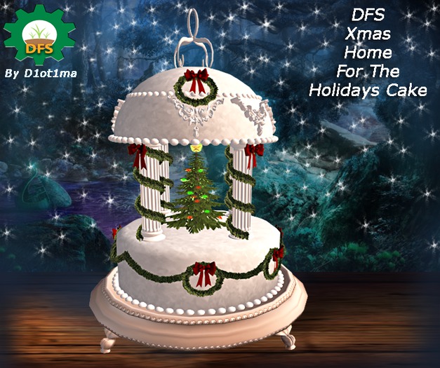 DFS Xmas Home For The Holidays Cake