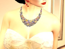ADL Collier Yellow Sapphire Ruby