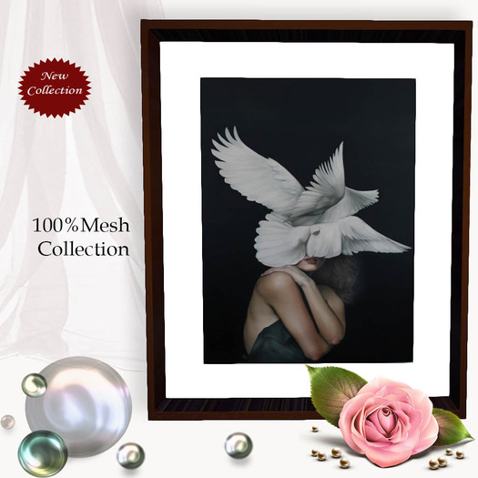 Mesh Contemporary Wall Art v. 3