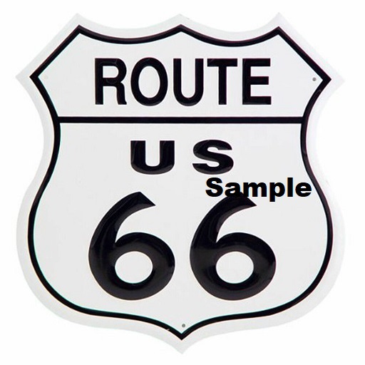 Route 66 Sign CMT