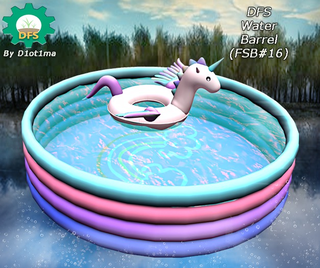 DFS Water Barrel (FSB#16) RARE