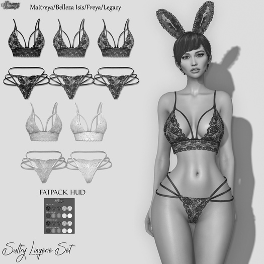 [Eternus] Sultry Lingerie Set DEMO