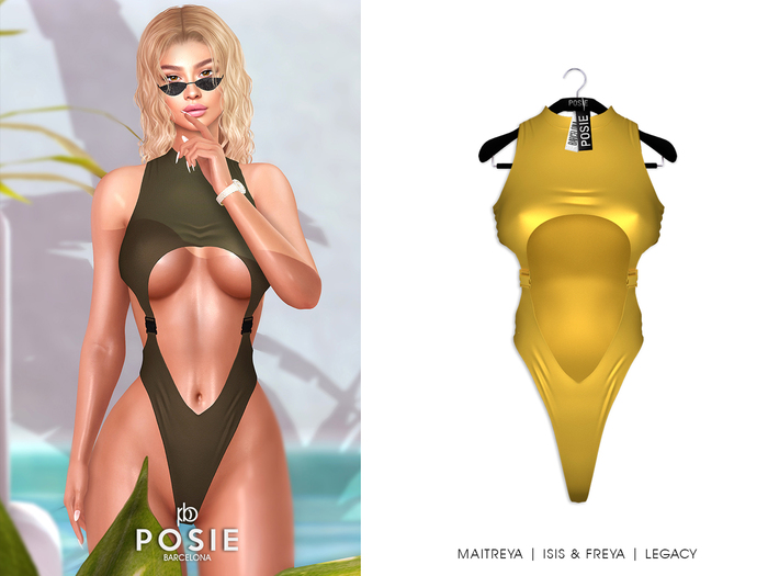 POSIE - Nicki Bodysuit .SUN