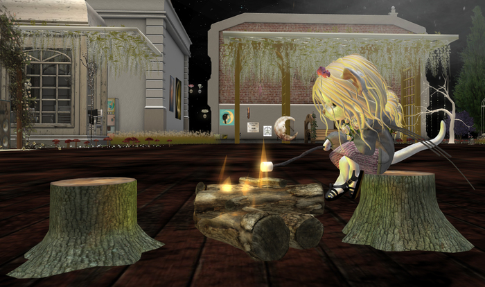 DINKIE Marshmallow Roast with Boy & Girl Animes - READ Details