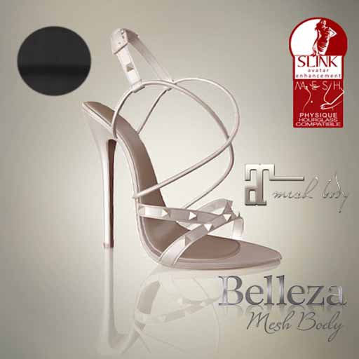.::D.S::. Heels Reflection Preta