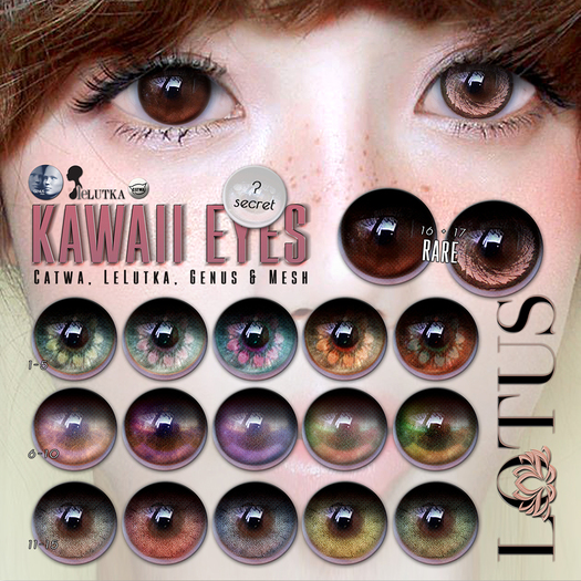LOTUS. Kawaii Eyes 05 BOX