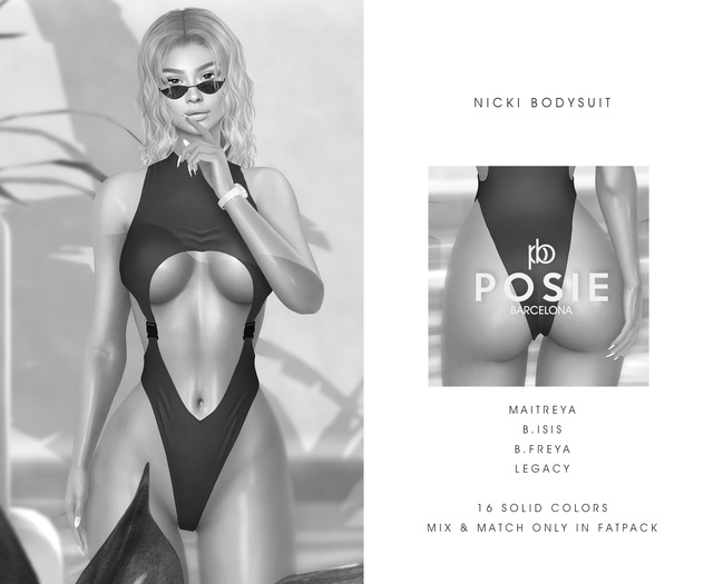 POSIE - Nicki Bodysuit .DEMO