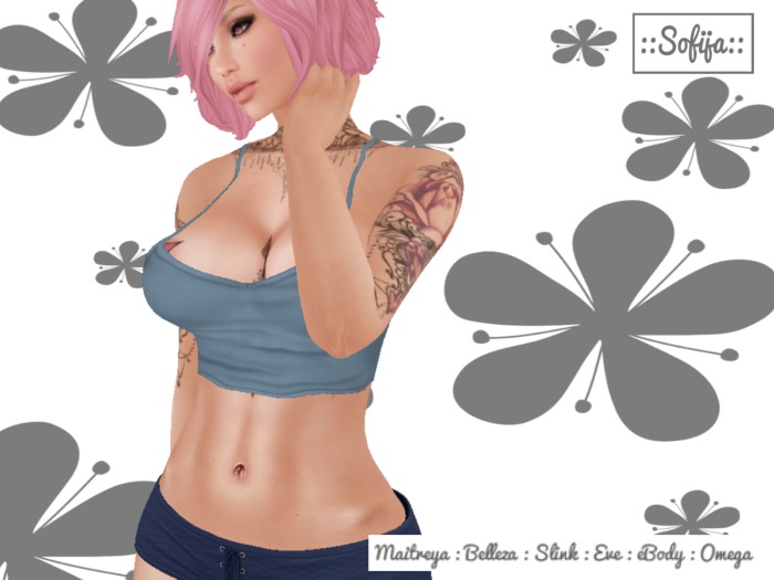 ::Sofija:: Mini Tank - Cornflower