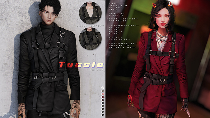 toksik - Tussle Jacket (Fatpack)