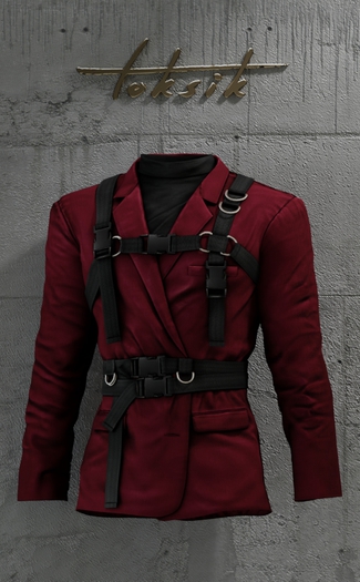 toksik - Tussle Jacket (Red)