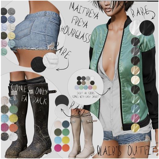 RKKN. Blair's Shorts White RARE/Freya