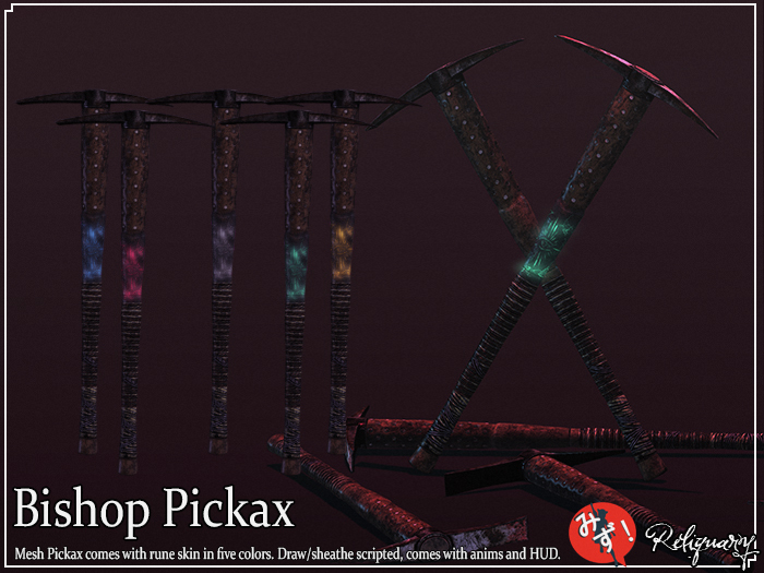!R! Bishop Pickax