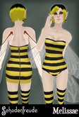 Schadenfreude Yellow Melissae Minidress&Suit