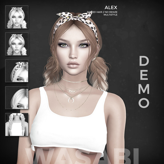 Wasabi // Alex Mesh Hair - Demo