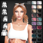 Wasabi // Alex Mesh Hair - Lunar Ombre